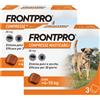 FRONTPRO Compresse Masticabili Per Cani Contro Pulci E Zecche 4-10Kg KIT 6 COMPRESSE
