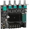 Akozon Scheda Amplificatore di Potenza Digitale DC12 24V, ZKMT21 BT Amplificatore Bluetooth Stereo Ad Alto Suono ZK MT21 Amplificatori 2.1 DC1224V per Scheda Altoparlanti 15100W 48Ω
