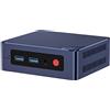 Beelink Mini PC, processore Intel Alder Lake N95 (fino a 3.40 GHz), MINI S12 Mini Computer, 8GB RAM 480GB SSD Business Mini Desktop PC, Dual HDMI/WiFi 5/BT 4.2/RJ45/WOL/2.5G LAN