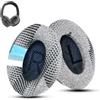 Wzsipod Cuscinetti Auricolari di ricambio in gel QuietComfort 35 / QC35ii, compatibili con la serie Bose QC45 QC35 QC25 QC2 QC15/ Around-Ear 2/AE2 AE2i AE2w/ SoundTrue e SoundLink-Grigio/Blu scuro