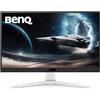BenQ MOBIUZ EX271 Monitor Gaming Bianco 27 FHD 180Hz, 1ms Risposta Rapida, AMD FreeSync, Modalità Colore AI, Color Vibrance, Light Tuner, 95% P3, Altoparlanti 2,5W, HDMI 2.0, DP 1.2, USB Hub