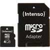 INTENSO MICRO SDHC INTENSO 4 GB