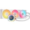 CORSAIR Dissipatore A Liquido Corsair iCUE LINK Titan 360 RX LCD RGB 360MM Bianco