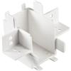 Intec CONNETTORE ANGOLARE VERTICALE BIANCO PER ALLOGGIO CON MONTAGGIO AD INCASSO A FILO BINARIO BERNINI 6,5CM