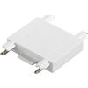 Intec CONNETTORE BIANCO PER BINARIO BERNINI 48V 2,5X3CM