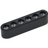 Intec LAMPADA LED LINEARE BINARIO BERNINI 48V NERO IN ALLUMINIO E PLASTICA 6W 720LM 3000K 2,9X11,5X2,5 CM.