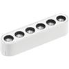 Intec LAMPADA LED LINEARE PER BINARIO BERNINI 48V BIANCO 6W 720LM CCT 3000-4000K 2,5X1,1X2,9CM