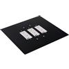 Intec MODULO LED OSRAM BRIGHTMAX NERO 60W 9600LM 4000K CON MEZZANOTTE VIRTUALE 40X40X4,2CM
