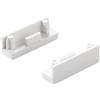 Intec TAPPO LATERALE BIANCO PER BINARIO ELETTRIFICATO BERNINI KIT 2 PEZZI