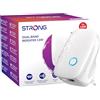 STRONG Ripetitore WiFi Dual Band AC1200Mbps, Ripetitore WiFi potente per casa, Porta Ethernet 100Mbps, Access Point, Lampada Notturna Intelligente, Compatibile con Router, Installazione Facile