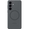 Samsung Silicone Magnet Case cover magnetica in silicone con tecnologia Magnetic Power Profile Galaxy S26+, Black