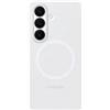 Samsung Silicone Magnet Case cover magnetica in silicone con tecnologia Magnetic Power Profile Galaxy S26, White