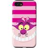 Disney Alice nel Paese delle Meraviglie Stregatto Rosa Strisce Custodia per iPhone SE (2020) / 7 / 8