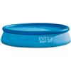Intex 28143NP - Piscina Fuori Terra Easy Set Rotonda, 7290 L, PVC, Azzurro, 396x84 cm