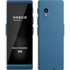 Vasco Translator V4 Blue 4G WiFi 108 Lingue Dispositivo Lingua Portatile Nuovo