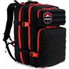 ALPHACKS Zaino militare 45L impermeabile tattico Pack 3 in 1 con custodia e