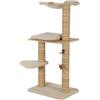 Zolux tiragraffi per gatti boreal beige 105cm Ø 9cm