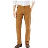 Dockers Ultimate 360 Chino Slim, Pantaloni Casual Uomo, Dark Ginger, 33W / 32L