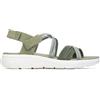 XTI - Sandali Donna Kaki - Scarpe comode e versatili - Moda casual - Modello 14548103 (Misurare 36)