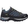 CMP Rigel Low Trekking Shoes Wp, Scarpe da trekking Uomo, Antracite-Deep Lake, 39 EU