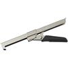 Swing-A-Way Apriscatole con impugnatura comoda, 19,1 cm, regolabile, multifunzionale, in acciaio inox, con pinza, manico in gomma morbida per artrite, accessori da cucina (nero)