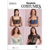 SIMPLICITY Cartamodello SS9943K5 per corsetto da donna, taglie dalla 40 alla 46