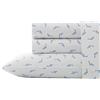 Poppy & Fritz. Set di lenzuola da letto, in percalle di cotone, fresco e confortevole, dimensione: queen, motivo: delfini