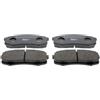 FERODO Kit pastiglie freni non predisposto per visualizzazione avviso usura senza accessori FDB1021 Compatibilità con TOYOTA LAND CRUISER KDJ12, GRJ12, MITSUBISHI PAJERO IV V8W, V9W