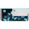 Hp 676M8A 738 cartuccia d'inchiostro originale giallo 300ml