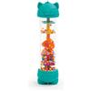 LUDI - Bastone Antipioggia per Bambini - Giocattolo sensoriale sonoro e visivo - Sfere Colorate - Effetto Pioggia lenitivo - Area Strutturata dentizione - a Partire dai 6 Mesi - 20 cm