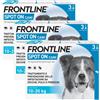 Frontline Spot On Cani Antiparassitario Contro Pulci, Zecche E Pidocchi 10-20Kg KIT 9 PIPETTE