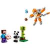 LEGO 30672 Minecraft Steve mit Baby-Panda