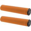 cyclingcolors Manopole bici 135 mm diametro 22 mm in silicone morbide unisex per manubrio MTB trekking strada scooter bici, arancione