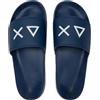 Sun 68 Slippers Logo Navy Blue Ciabatta Fascione Blu Uomo