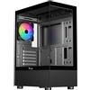 Itek Case Itek SHOWBUI 33B - Gaming Tower ATX, paratia frontale e laterale in vetro temperato, una ventola ARGB pre-installata, Nero