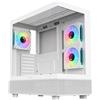 Itek Case Itek SHOWBUI 42W - Gaming Tower ATX, paratia frontale e laterale in vetro temperato, 3 ventole da 12cm ARGB pre-installate, Bianco