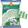 DIS 3D Caramelle Ripiene Latte Menta Finazzi kg 1 - Caramelle Ripiene al gusto di Latte & Menta - Busta Trasparente da 1000gr Made in Italy