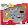 JAZWARES Confezione Deluxe Pokemon 6 Personaggi - Serie Ass.6