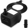 CAM2 Mini pompa acqua ultra silenziosa per acquario con cavo di alimentazione da