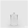 EDG Enzo De Gasperi Contenitore Vaso Cilindro H 10 Cm D 6,5 Cm Portaconfetti Vetro Natural