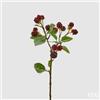EDG Enzo De Gasperi More Ramo x15 H 40 Cm Pianta Artificiale Burgundy