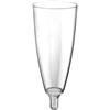 Brevetti WAF Flute Glass 10 Cl Plastica Trasparente 20 Pz