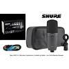 Shure SM27-LC Microfono Condensatore Cardioide da Studio Palco x Voce Strumenti