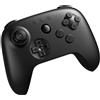 8Bitdo 64 Bluetooth Controller for Analogue 3D, Switch, Windows, and Android (Black)