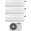 Samsung - Climatizzatore Trial Split Kw. 5,2 Wi-Fi Classe A+++ WindFree Avant S2 9+9+12 9000+9000+12000 btu AJ052TXJ3KG/EU