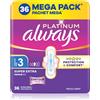 Always Platinum Super Extra Size 3 36 pz