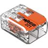 Wago 221-412 (Conf. 100 pz) - Morsetto di giunzione con leve