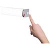 Intec APPLIQUE LED BLASTER BIANCA E CROMO 15W 1720LM 4000K IP44 60X 5,3X5,5CM CON INTERRUTTORE