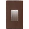 Intec SOLO COVER STRATOS 504 BRONZO IP65 8X13CM PER SEGNAPASSI STRATOS