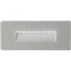 Intec SOLO COVER STRATOS 506 SILVER IP65 19X8CM PER SEGNAPASSI STRATOS